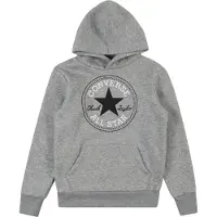 Converse Sweatshirt gråmelerad / svart / vit