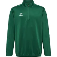 Hummel Träningströja Core Half Zip - Grön Barn, storlek 164 cm