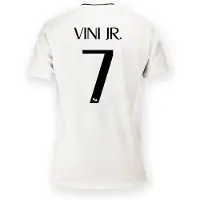 Real Madrid 24/25 Vinicius Hemma T-shirt Med Korta ärmar