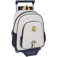Safta Real Madrid 23/24 34x28x10 Cm 10l Ryggsäck Med Hjul