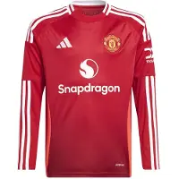 Adidas Manchester United 24/25 Hemma Junior Långärmad T-shirt