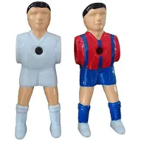 DevesSport Set Med 22 Metallfotbollsspelare Barcelona Real Madrid
