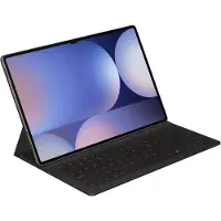 Samsung EF-DX920 - Tangentbord och foliefodral (bokomslag) - slim, AI-tangent - trådlös - POGO pin, Bluetooth - svart tangentbord, svart fodral - för Galaxy Tab S10 Ultra, Tab S9 Ultra