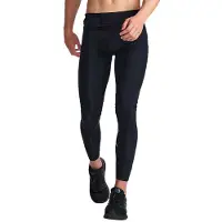 2XU Men's Aero Compression Tights Black/Silver Reflective