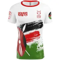 Otso Kimbia Kenya T-shirt Med Korta ärmar