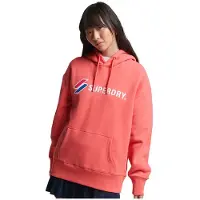 Superdry Code Sl Applique Os Tröja Med Huva