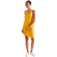 Superdry Cupro Cami ärmlös Klänning