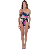 Hurley Hana Asymmetrical Reversible Cheeky Baddräkt