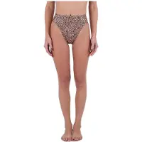 Hurley Max Leopard Moderate Tab Side Bikini Botten