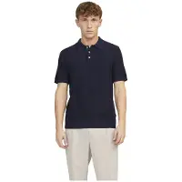 Jack & Jones Lusandri Knit Kortärmad Polotröja