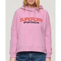 Superdry Sportswear Logo Boxy Tröja Med Huva