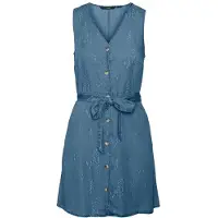 Vero Moda Viviana Sl ärmlös Kort Klänning
