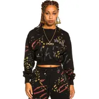 Grimey Jazz Thing All Over Print T-shirt Med Lång ärm