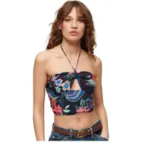 Superdry Crop Cut Out Ärmlös Topp