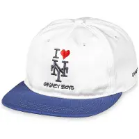 Grimey Unstructured Snapback-keps