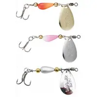 Daiwa Silver Creek Spinner Sked Fiskedrag 4g 20 Enheter