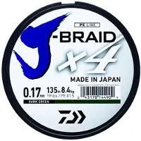 Daiwa J-braid 4 Flätlina 1500 M