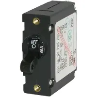 Blue Sea Systems Magnetisk Enpolig Ac/dc-brytare 40a