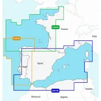 Garmin Npeu009r Portugal Och Spanien/nordväst Navionics+ Micro Sd/sd-kortkarta
