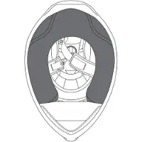 AGV K-5 S Kindkuddar