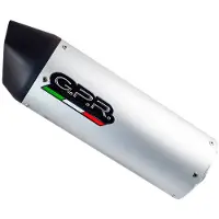 Gpr Exhaust Systems Furore Aluminium Icke-homologerad Slip-on Ljuddämpare