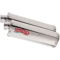 Gpr Exhaust Systems Trioval Dual Ducati Supersport 800 S 02 Homologerad Slip On Ljuddämpare