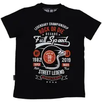Rock Or Die Full Speed T-shirt Med Korta ärmar