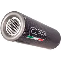 Gpr Exhaust Systems M3 Poppy Yamaha Mt 03 16-17 Ref:y.194.m3.pp Stainless Steel Homologerad Slip On Ljuddämpare