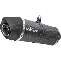 Leovince Lv One Evo 2/1 Yamaha Mt-07/abs 14105e Icke-godkänd Ljuddämpare