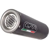 Gpr Exhaust Systems M3 Poppy Cf Moto 700 Cl-x Adv 22-24 Ref:e5.cf.14.m3.pp Stainless Steel Slip On Homologerad Ljuddämpare