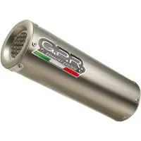Gpr Exhaust Systems M3 Natural Cf Moto 700 Cl-x Sport 22-24 Ref:e5.cf.16.m3.tn Titanium Homologerad Slip On Ljuddämpare
