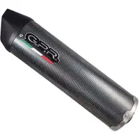 Gpr Exhaust Systems Furore Poppy Kawasaki Zx-6r 636 03-04 Ref:k.28.cat.fupo Homologerad Slip On Ljuddämpare