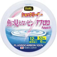 Duel Fish Cannot See Pink 50 M Fluorocarbon