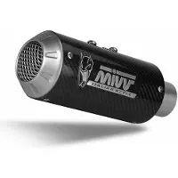 MIVV Mk3 Yamaha Mt-03 2016-24 Y.055.sm3c Icke-homologerad Slip-on Ljuddämpare