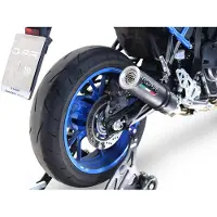 Gpr Exhaust Systems M3 Black Titanium Suzuki Gsx-8r 2022-2024 E5 Round Typgodkänt Komplett Avgassystem