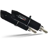 Gpr Exhaust Systems Furore Nero Yamaha Tdm 900 2002-14 Oval Homologerad Slip On Ljuddämpare