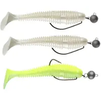 Swimy Galfion Fat Shad Cheburashka Rig Mjukt Bete 10g 120 Mm 16 Enheter