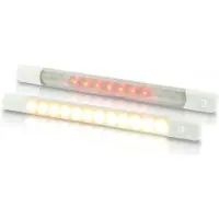 Hella Marine Ip67 Varmvit/röd Led-lampa 24v 3w