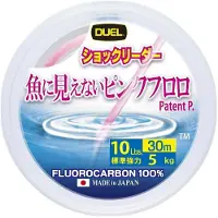 Duel Fish Cannot See Pink 30 M Fluorocarbon