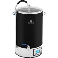 Royal Catering Bryggverk med isolering - 60 l - 3000 W - 10 - 100 °C - Rostfritt stål - LCD-display - Timer