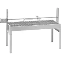 Royal Catering Rotisseriegrill - Med motor - 40 kg - Längd, grillspett: 127 cm - Rostfritt stål