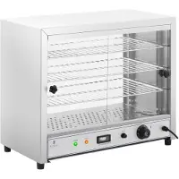 Royal Catering Värmemonter - 54 cm - - 1,000 W - 3 gallerhyllor