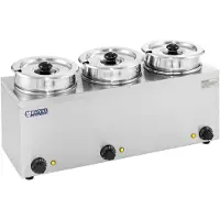 Royal Catering Soppstation - 3 x 2,75 liter - 450 W