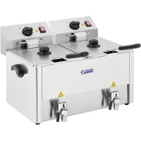 Royal Catering Fritös - 2 x 13 liter - EGO termostat