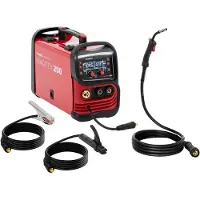 Stamos Germany MIG/MAG-svets - 180 A - Duty cycle 60% - TIG Liftarc - MMA - Flux