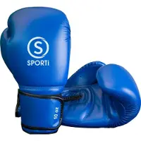 Sporti France 8oz Läder Konstgjorda Boxningshandskar