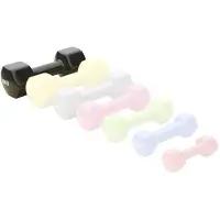 Sporti France Vinyl 5kg Hantel 2 Enheter