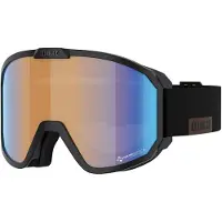 Bliz Rave - Skidglasögon Black / White Logo Nordic Light Orange W Blue Multi Cat 1