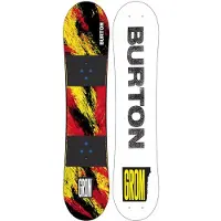 Burton Kids' Grom Snowboard Ketchup/Mustard