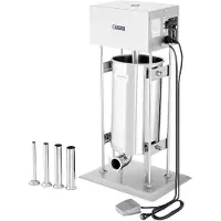 Usorteret Elektrisk korvstoppare med Royal Catering-motor + 4 trattar 15L